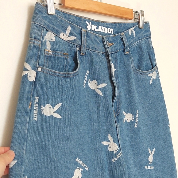 Playboy 90s high rise boyfriend Jeans - Picture 7 of 14